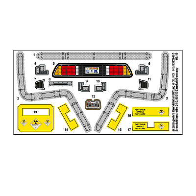 30827435_sparepart/Etikett 70317 "Back to the Future DeLore